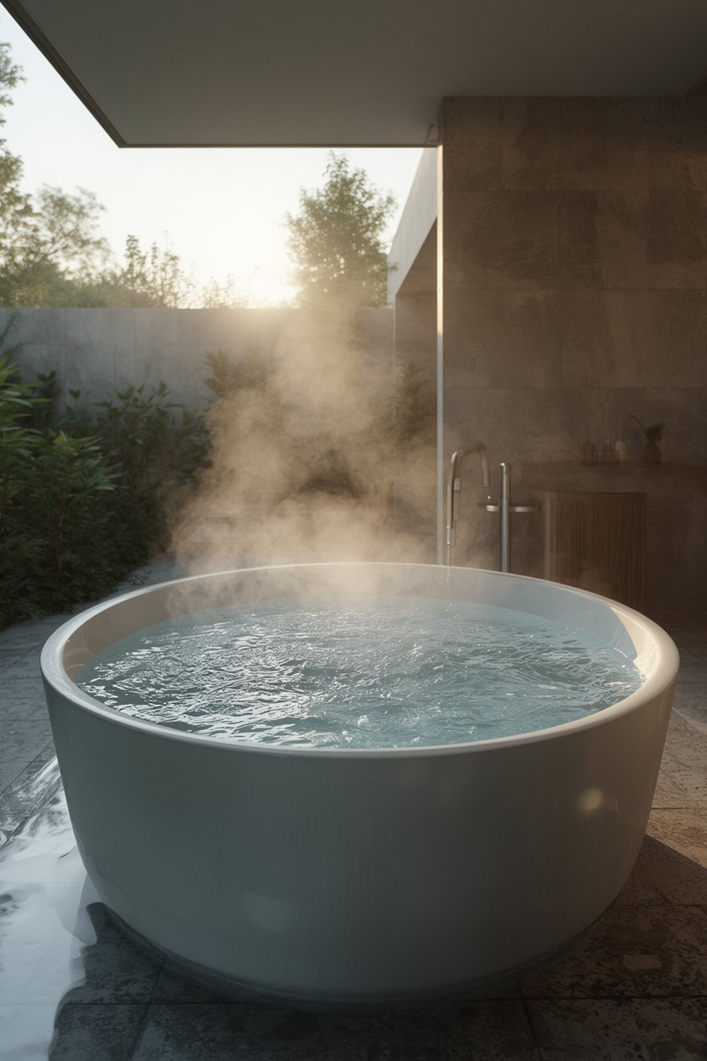 Cold plunge tub - Illustration 1