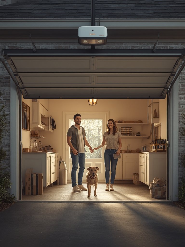 Smart garage door opener - Illustration 3