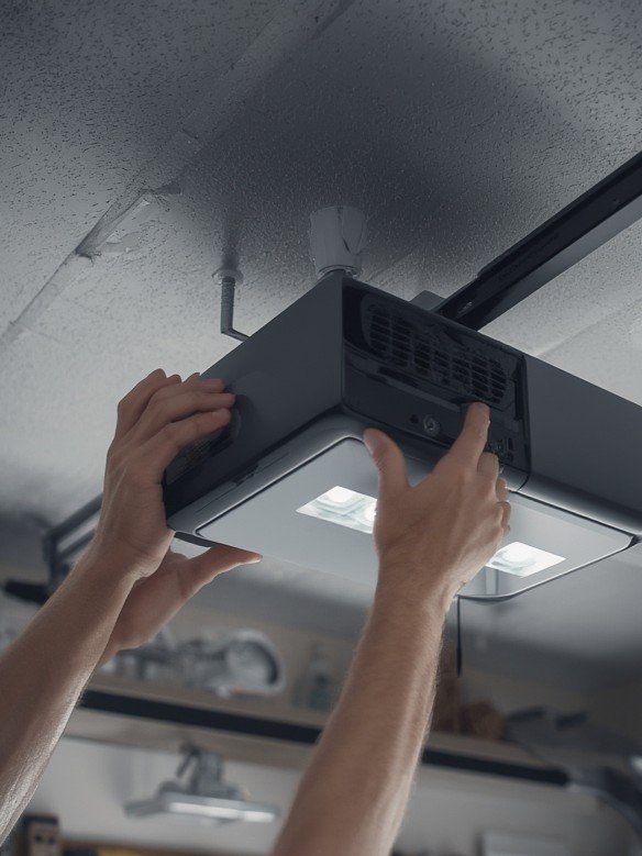 Smart garage door opener
