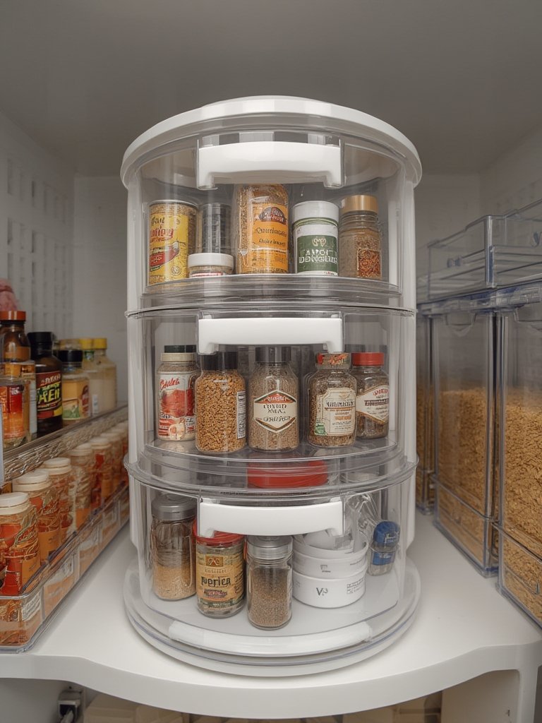 lazy susan in action