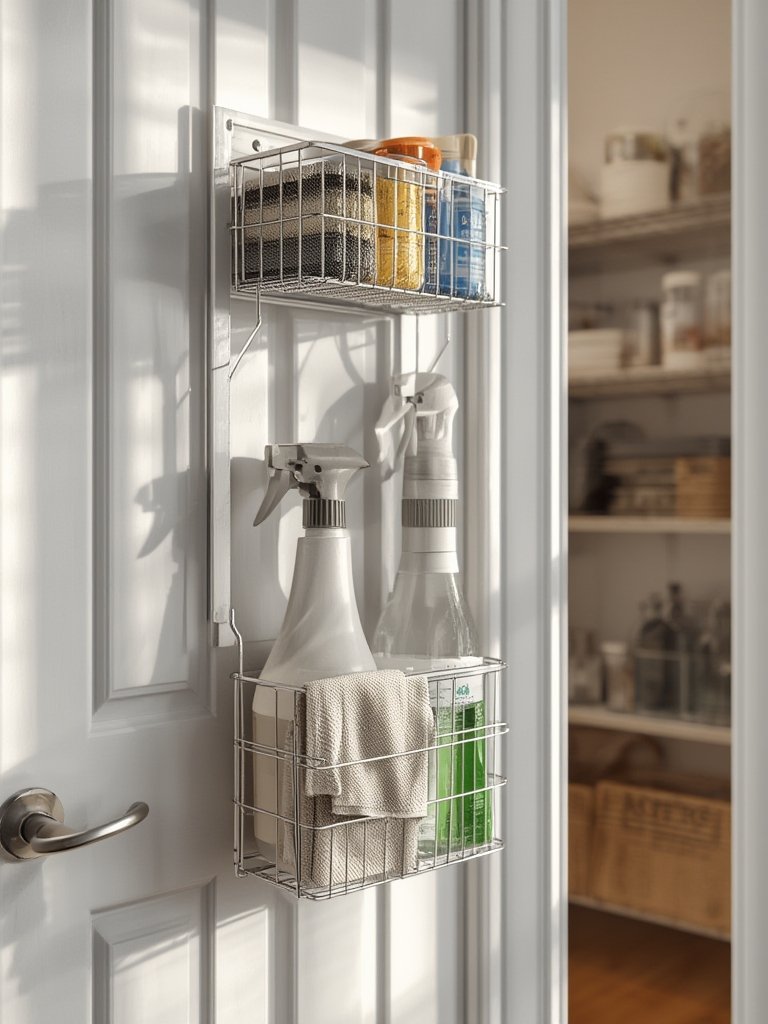 organizing caddy in action