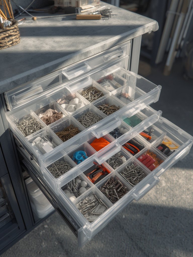 storage cabinet in action