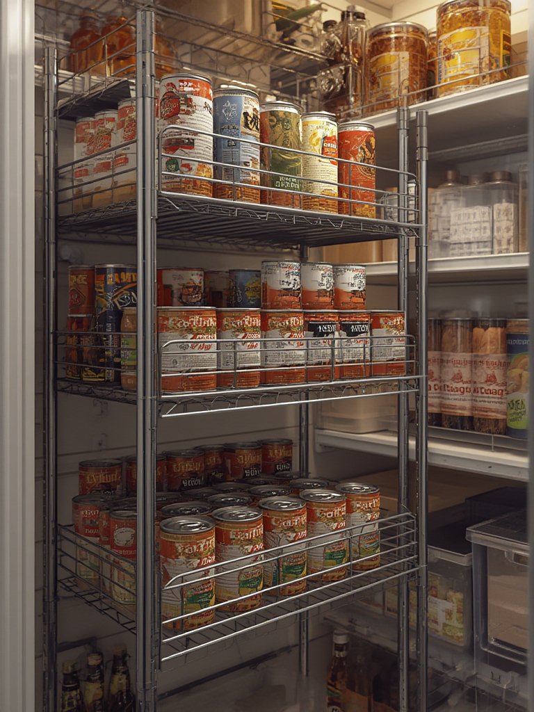 can organizer in action