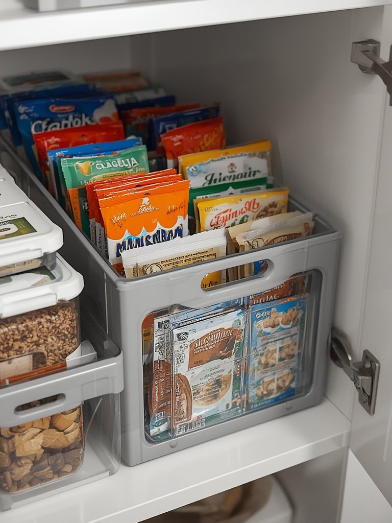 packet organizer in action