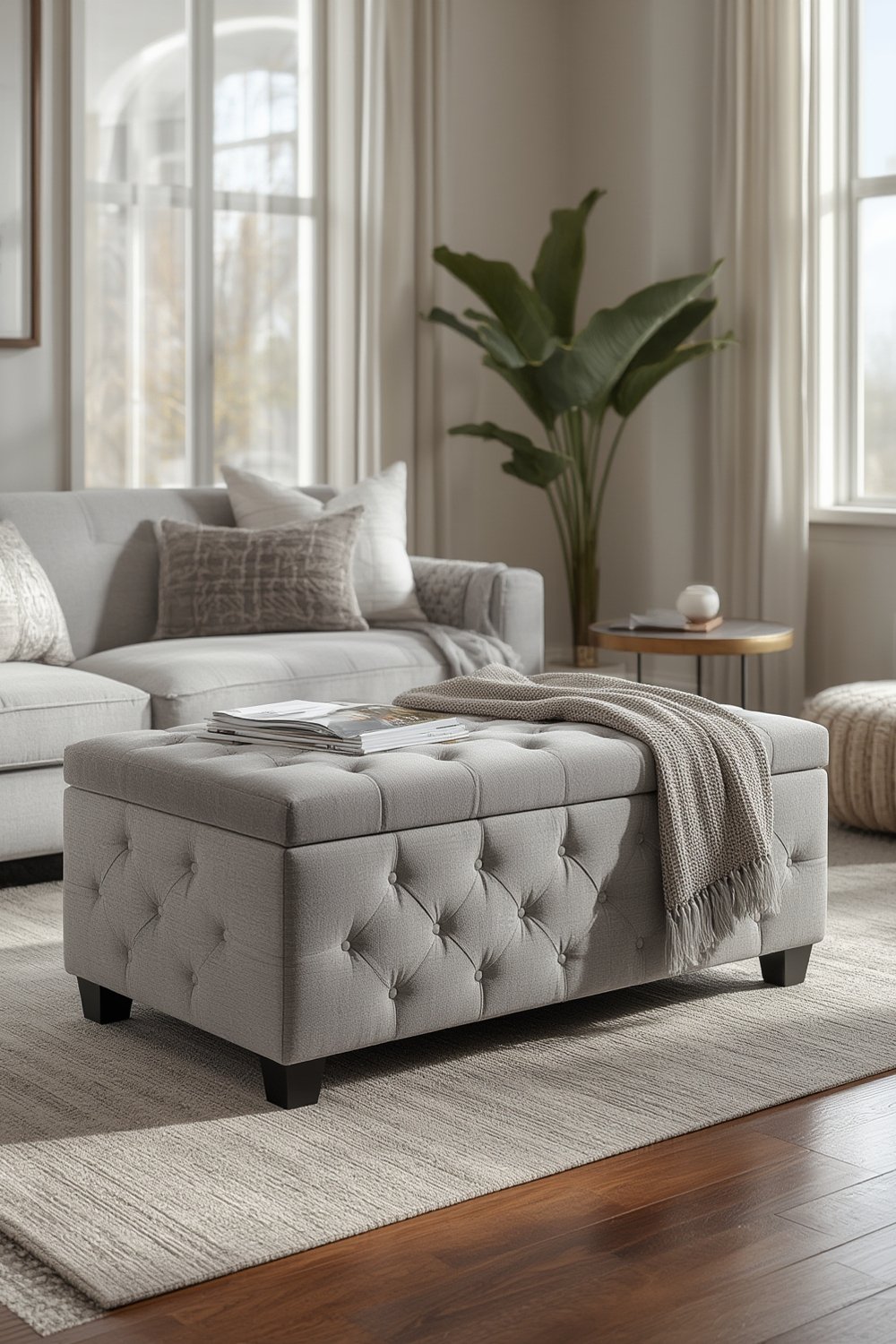 storage ottoman product view